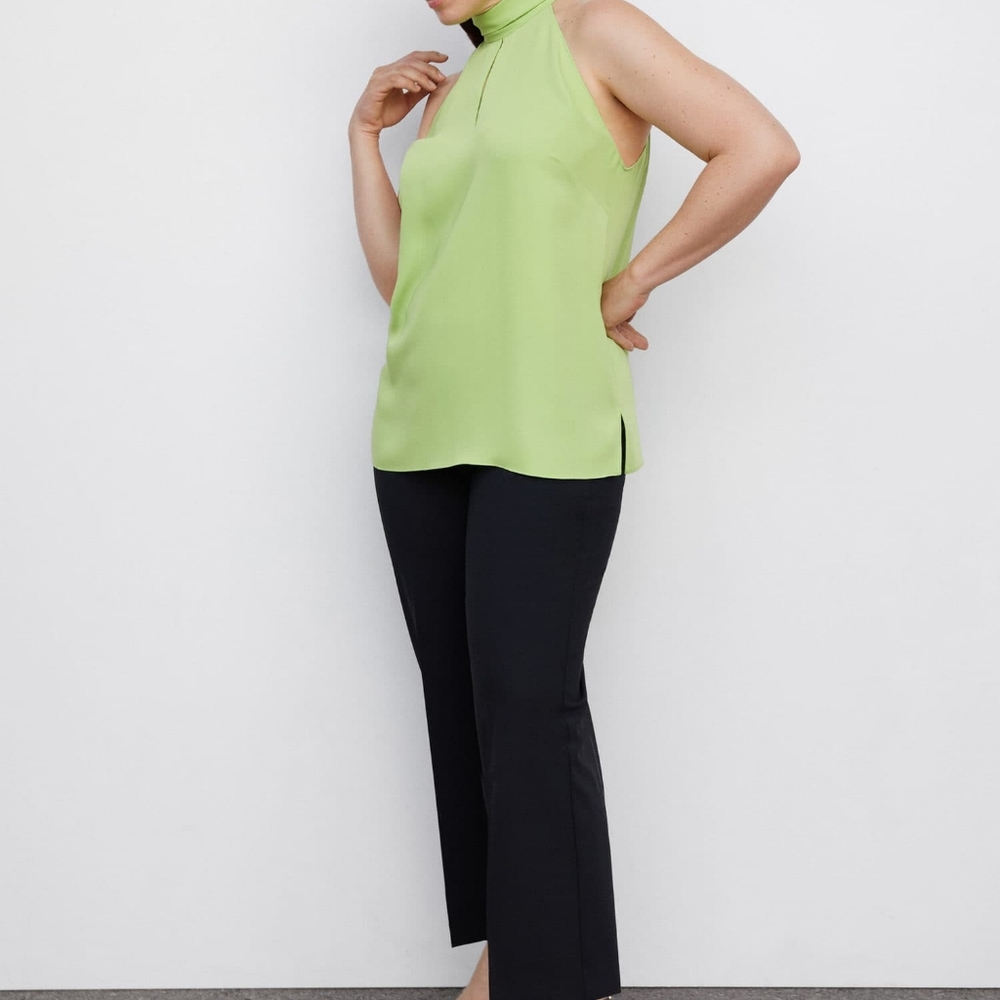 Mango Halter Top back-tie lime sz 6, 8, 10, 12 NWT - Picture 14 of 16